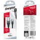 Καλώδιο Σύνδεσης Energizer Bicolor 2.0A USB-A σε USB-C Μαύρο 1.2m