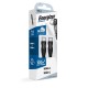 Καλώδιο σύνδεσης Energizer Metal & Nylon Cable USB-C σε USB-C 100W Braided Μαύρο 2m
