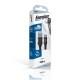 Καλώδιο σύνδεσης Energizer Metal / Braided Nylon USB-A σε USB-C Μαύρο 2m