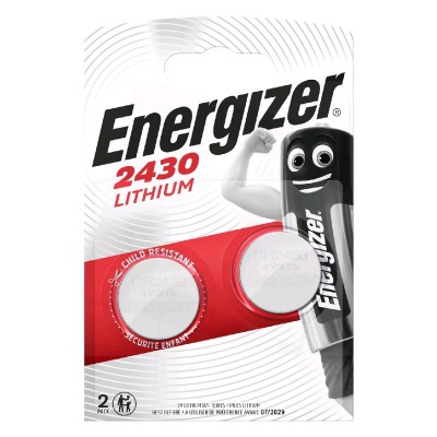 Buttoncell Lithium Energizer CR2430 Τεμ. 2