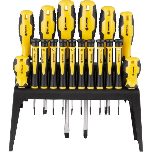 Σετ Κατσαβίδια Fieldmann FDS 5008-18R με Βάση Τοποθέτησης 18 Τεμ.