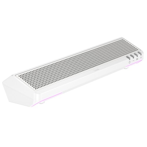 Computer Speaker Hoco BS66 Smooth 6W USB2.0 Bluetooth v5.0 και Πλήκτρα Multimedia Λευκό
