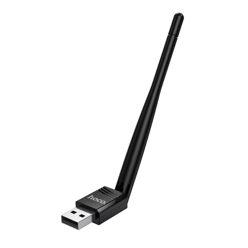 Αντάπτορας Wifi Hoco HI37 WiFi 4 2.4G USB-A 2.0 150Mbps Ultra Lightweight Plug and Play