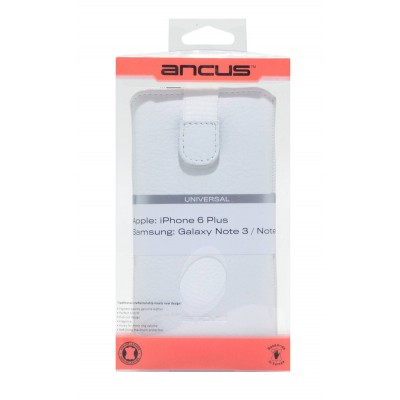 Θήκη Protect Ancus για Mate 7 / iPhone 6 Plus/6S Plus Old Leather Λευκή Θήκη Protect Ancus για Mate 7 / iPhone 6 Plus/6S Plus Old Leather Λευκή