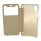Θήκη Book Ancus S-View Elegance για Apple iPhone X / XS Χρυσαφί