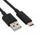 Καλώδιο σύνδεσης Ancus USB σε USB-C 2.1Α Μαύρο 1m Καλώδιο σύνδεσης Ancus USB σε USB-C 2.1Α Μαύρο 1m