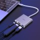 Hub Hoco HB14 Easy use USB-C με 3 Θύρες USB 3.0, USB-C PD, HDMI Ασημί 15cm Hub Hoco HB14 Easy use USB-C με 3 Θύρες USB 3.0, USB-C PD, HDMI Ασημί 15cm