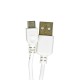 Καλώδιο σύνδεσης Ancus HiConnect USB σε Micro-USB 1A Λευκό 0.60m με Μαύρο Βελούδινο Πουγκί Αποθήκευσης Συσκευών Καλώδιο σύνδεσης Ancus HiConnect USB σε Micro-USB 1A Λευκό 0.60m με Μαύρο Βελούδινο Πουγκί Αποθήκευσης Συσκευών