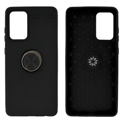Θήκη Ancus Autofocus Shockproof με Ring Holder για Samsung A72 A725F A726B Μαύρη Θήκη Ancus Autofocus Shockproof με Ring Holder για Samsung A72 A725F A726B Μαύρη