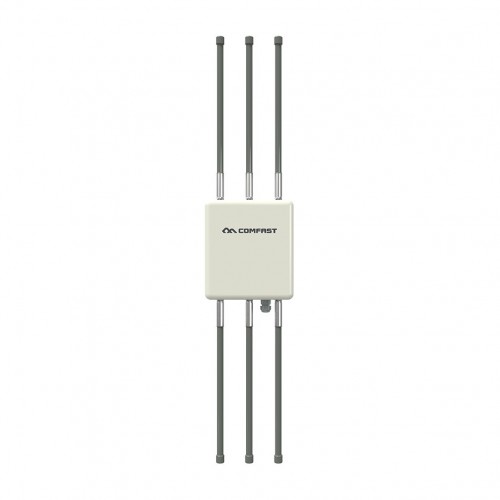 Wireless Router Comfast CF-WA900-V2 IP67 Εξωτερικής Χρήσης 1750Mbps 2.4G&5.8G με Αντικεραυνικής Προστασία 4KV Λευκό
