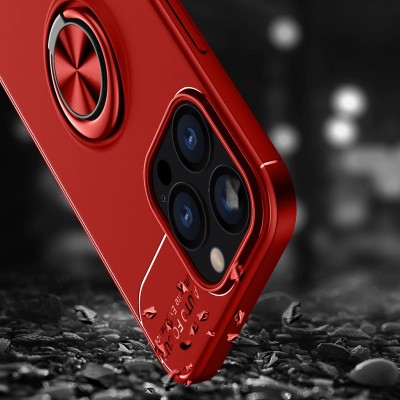Θήκη Ancus AutoFocus Shock Proof με Ring Holder για Apple iPhone 13 Pro Κόκκινο Θήκη Ancus AutoFocus Shock Proof με Ring Holder για Apple iPhone 13 Pro Κόκκινο