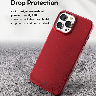 Θήκη Jelly Goospery για Apple iPhone 13 Pro Max Κόκκινο