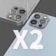 Tempered Glass Goospery Protector Κάμερας για Apple iPhone 12 Διάφανο 2 Τεμαχίων