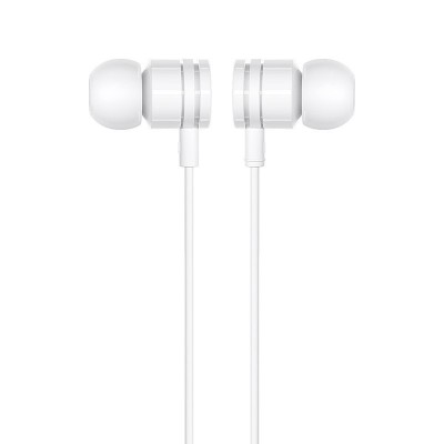 Hands Free Ancus Harmony MD44 in-Earbud Stereo 3.5mm Λευκό με Μικρόφωνο και Πλήκτρο Λειτουργίας 1,2μ