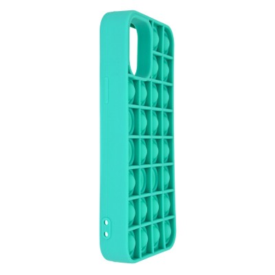 Θήκη Ancus TPU Pop It για Apple iPhone 12 / 12 Pro Τιρκουάζ