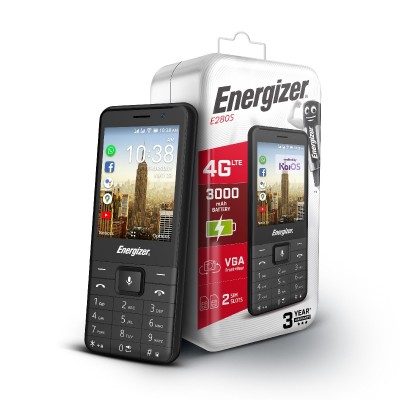 Energizer Energy E280S 512MB/4GB Dual Sim 4G 2.8 Energizer Energy E280S 512MB/4GB Dual Sim 4G 2.8