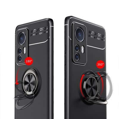 Θήκη Ancus Autofocus Shockproof με Ring Holder για Xiaomi 12 Lite Μαύρη Θήκη Ancus Autofocus Shockproof με Ring Holder για Xiaomi 12 Lite Μαύρη