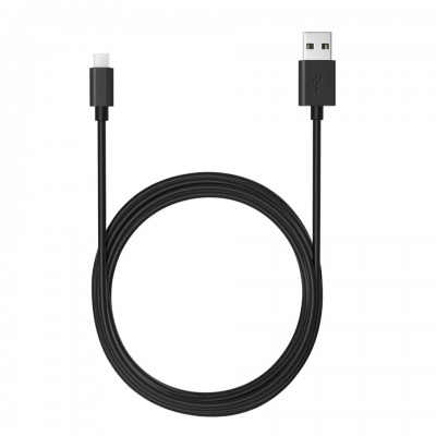 Καλώδιο Σύνδεσης και Φόρτισης Ancus Flow E44 USB σε USB-C 2.0A 480Mbps Data Transfer Μαύρο 1m Καλώδιο Σύνδεσης και Φόρτισης Ancus Flow E44 USB σε USB-C 2.0A 480Mbps Data Transfer Μαύρο 1m
