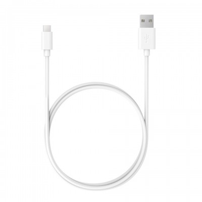 Καλώδιο Σύνδεσης και Φόρτισης Ancus Flow E44 USB σε USB-C 2.0A 480Mbps Data Transfer Λευκό 1m Καλώδιο Σύνδεσης και Φόρτισης Ancus Flow E44 USB σε USB-C 2.0A 480Mbps Data Transfer Λευκό 1m
