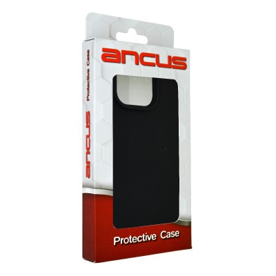 Θήκη Ancus Silicon Liquid για Apple  iPhone 15 Pro Max Μαύρο