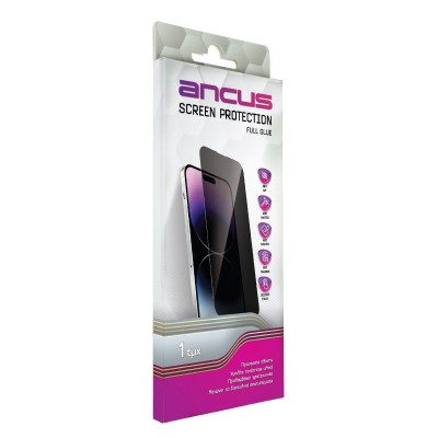 Tempered Glass Ancus Privacy 30 Μοίρες Protection Full Face 3D για Apple iPhone 14 Pro Max Tempered Glass Ancus Privacy 30 Μοίρες Protection Full Face 3D για Apple iPhone 14 Pro Max