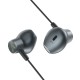 Hands Free Acefast L1 Earphones Stereo Lightning Apple Certified MFi 1.2m Μαύρα