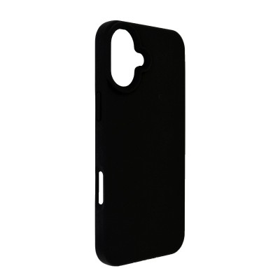 Θήκη Ancus Silicon Liquid για Apple  iPhone 16 Plus Μαύρο