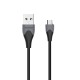 Καλώδιο Σύνδεσης Energizer Bicolor 2.4A Micro-Usb Μαύρο 1.2m
