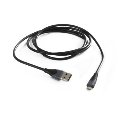 Καλώδιο Σύνδεσης Energizer Bicolor 2.4A Micro-Usb Μαύρο 1.2m