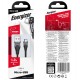Καλώδιο Σύνδεσης Energizer Bicolor 2.4A Micro-Usb Μαύρο 1.2m