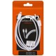 Καλώδιο Σύνδεσης Leki Orange Concept USB-C σε Lightning Λευκό 2m