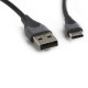 Καλώδιο Σύνδεσης Energizer Bicolor 2.0A USB-A σε USB-C Μαύρο 1.2m