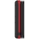Ηλιακό Power Bank Wonder WX10S 10000mAh 5V/2A 7.5W με 5 Ηλιακά Πάνελ, 2 x USB-A και 1 x USB-C Έξοδο και Φακό Μαύρο