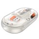 Bluetooth Ποντίκι Hoco GM35 General Wireless με 5 Πλήκτρα DPI 1600 Διάφανο Λευκό Bluetooth Ποντίκι Hoco GM35 General Wireless με 5 Πλήκτρα DPI 1600 Διάφανο Λευκό