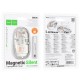 Bluetooth Ποντίκι Hoco GM35 General Wireless με 5 Πλήκτρα DPI 1600 Διάφανο Λευκό Bluetooth Ποντίκι Hoco GM35 General Wireless με 5 Πλήκτρα DPI 1600 Διάφανο Λευκό