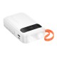Power Bank Hoco J151 Spirit 10000mAh με 4 Καλώδια Φόρτισης, Φακό και LED Ένδειξη Λευκό