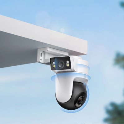 Smart Κάμερα Xiaomi CW500 Dual BHR9402EU με Διπλή Κάμερα Quad HD Wi-Fi 4MP MicroSD Slot και Αμφίδρομο Ήχο IP66