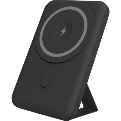Power Bank Yenkee YPB 501 5000mAh 15W 3A MagSafe Ασύρματη Φόρτιση και 1xUSB-C PD20W, LED Ένδειξη Μπαταρίας Μαύρο