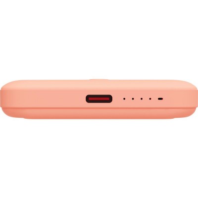 Power Bank Yenkee YPB 501 5000mAh 15W 3A MagSafe Ασύρματη Φόρτιση και 1xUSB-C PD20W, LED Ένδειξη Μπαταρίας Πορτοκαλί
