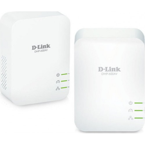 D-LINK DHP-601AV POWERLINE AV2 1000 HD STARTER KIT V.3.0