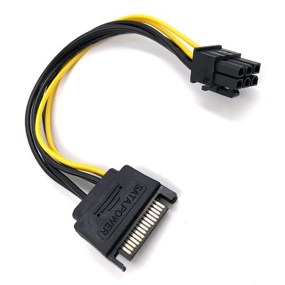 PT MONOPRICE 108494 SATA 8PIN TO 6PIN