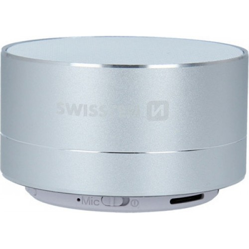 SWISSTEN BLUETOOTH SPEAKER I-METAL SILVER