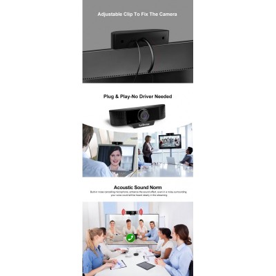 SRIHOME CONCEPTUM SH037 2MP 1080P WEBCAMERA DUAL MICROPHONE USB
