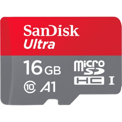 Sandisk MicroSDHC 16gb+adaptor 98mb/s C10 UHS-I