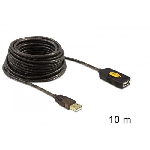 CABLE USB 2.0 MALE/ FEMALE REPEATER 10m