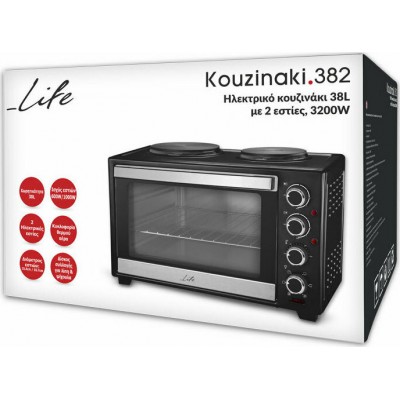 LIFE 382 Κουζινάκι 38L 3200W
