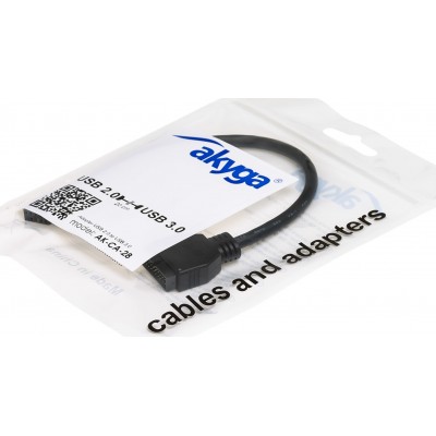 AKYGA AK-CA-28 USB 2.0 TO USB 3.0 AKYGA AK-CA-28 USB 2.0 TO USB 3.0