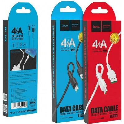 HOCO X33 4A FLASH CABLE MICRO WHITE HOCO X33 4A FLASH CABLE MICRO WHITE