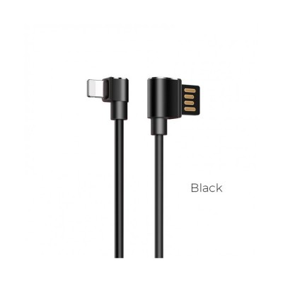 HOCO U37 CABLE LIGHTNING 1.2M BLACK