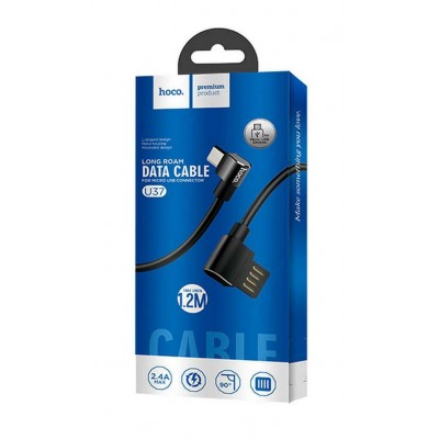 HOCO U37 CABLE MICRO USB 1.2M BLACK